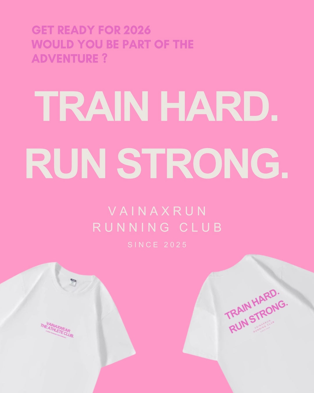 Renouvellement 2026 Vainaxrun - T-shirt édition spéciale